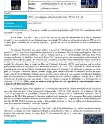 Déclaration liminaire CHSCT extraordinaire Administration Centrale (AC) du 21avril 2020