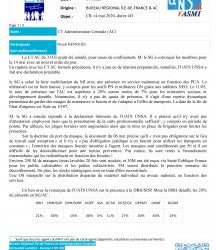 Compte rendu CT Administration Centrale (AC) du 14 mai 2020