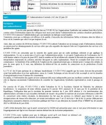 Déclaration liminaire CTAC du 22 juin 20