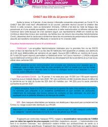 CHSCT DDI du 22 janvier 2021