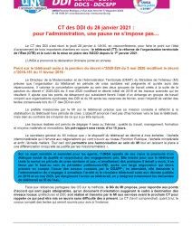 CT des DDI du 28 janvier 2021