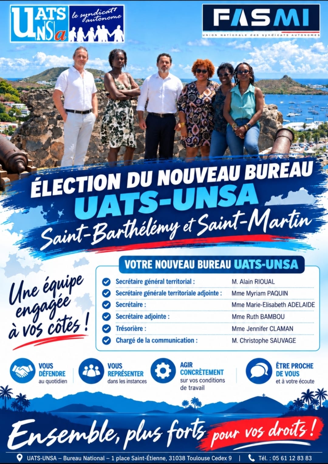 Création d’un nouveau Bureau